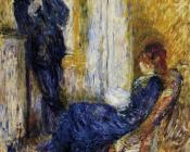 皮埃尔 奥古斯特 雷诺阿 : By the Fireside